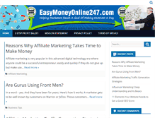 Tablet Screenshot of easymoneyonline247.com